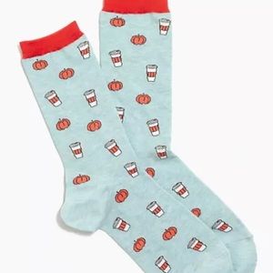 J. Crew Accessories - J Crew Pumpkin Latte Fall Trouser Socks J. Crew Accessories - J Crew Pumpkin Latte Fall Trouser Socks